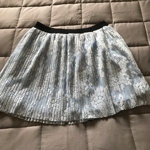 Forever21 light blue lace mini skirt